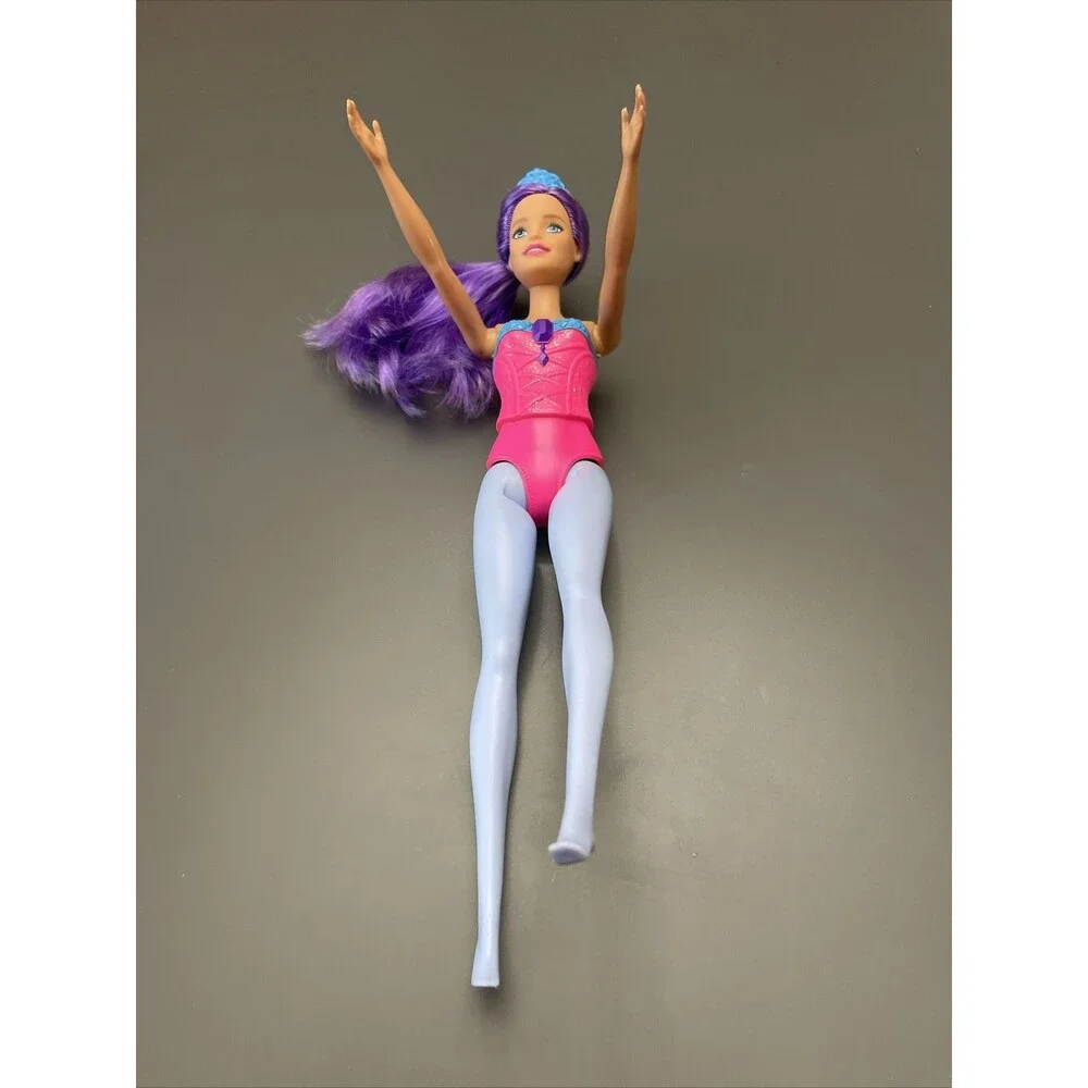 Mattel - Barbie Dreamtopia: Fairy Doll with Purple Hair - No Accessories